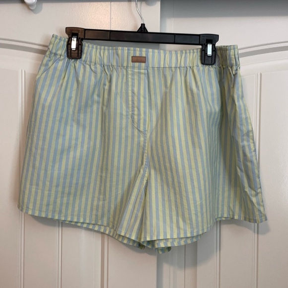 Lunya Airy Cotton Dolman Short sleeve shorts set size large - Picture 10 of 15